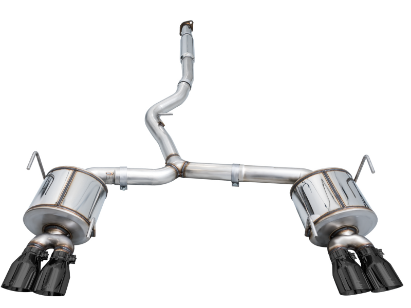 Subaru WRX Performance Exhaust - AWE Tuning - Cat Back Touring - Diamond Black - `22-`27